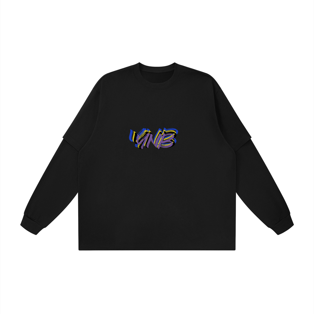 Unisex Layered Oversized YNB long sleeveT-Shirt