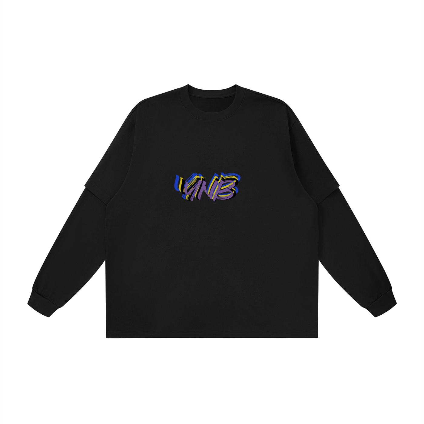 Unisex Layered Oversized YNB long sleeveT-Shirt