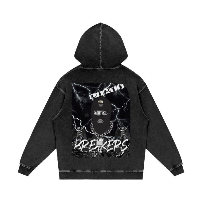 Acid Wash Oversize Hoodie - 420 GSM